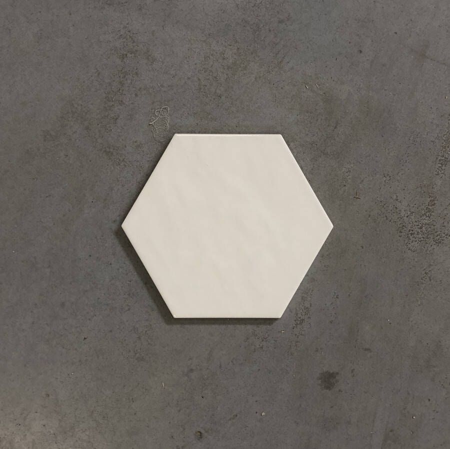 Cifre Vodevil hexagon tegel 17 5x17 5 Ivory