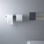 Clou Flat toiletrolhouder 28.2x4.8cm dubbel chroom CL 09.02032 - Thumbnail 6