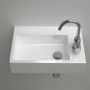 Clou Flush 2 Plus fontein 42.5x10.5cm kraangat zonder plug Keramiek Wit CL 03.03220 - Thumbnail 6
