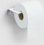 Clou Fold toiletrolhouder zonder klep met planchet 14 7x7 5x7 5cm geborsteld RVS - Thumbnail 3