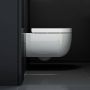 Clou Toiletpot Hangend Hammock 49x36.8x37.5cm Wandcloset Keramiek Diepspoel Glans Wit met Softclose Toiletbril - Thumbnail 4