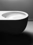 Clou Toiletpot Hangend Hammock 56x37x36cm Wandcloset Keramiek Diepspoel Glans Wit met Softclose Toiletbril - Thumbnail 6