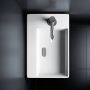 Clou Flush fontein 35.5x24.5cm inclusief plug met kraangat keramiek glanzend wit CL 03.03420.01 - Thumbnail 5