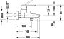 Duravit A.1 badmengkraan opbouw chroom a15230000010 - Thumbnail 3