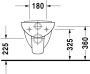 Duravit D-code wandcloset verkort 48cm met spoelrand diepspoel wit 22110900002 - Thumbnail 4