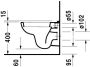Duravit D-code wandcloset verkort 48cm met spoelrand diepspoel wit 22110900002 - Thumbnail 5