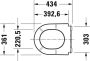 Duravit D-Neo WC-zitting 37.6x44.1x4.3cm met softclose met quickrelease wit 0021690000 - Thumbnail 3