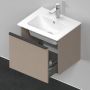 Duravit D-Neo wastafelonderkast 51x44x40.2cm 1 lade Linnen Mat de426007575 - Thumbnail 4