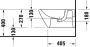 Duravit D neo wandbidet met overloop en kraanvlak 370 x 540 mm wit - Thumbnail 3