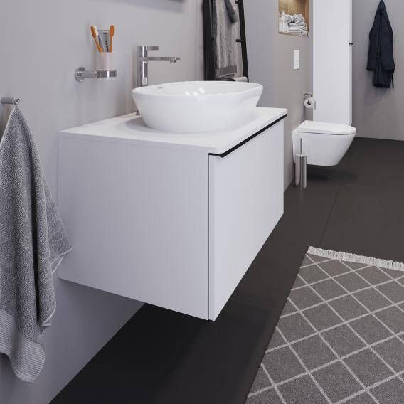 DURAVIT D-Neo wastafelonderbouw hangend 80x55x45 9cm 1 lade Wit mat decor