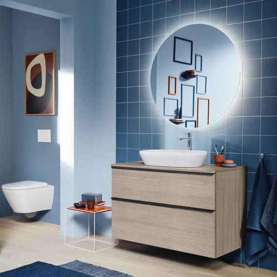 DURAVIT D-Neo wastafelonderbouw hangend 80x55x66 4cm 2 lades Linnen decor