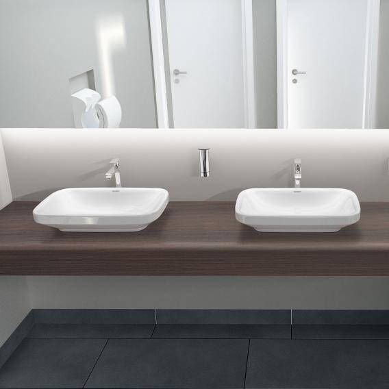 DURAVIT Durastyle opzetwastafel 60x38cm zondeer kraangat Wit met Wondergliss