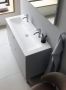 Duravit ME by Starck meubelwastafel 2 kraangaten met overloop 123x49cm wit 2361120024 - Thumbnail 3