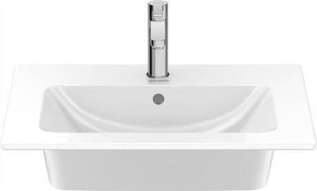 DURAVIT Me by Starck meubelwastafel 63x49cm 1 kraangat glans wit