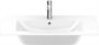 Duravit ME by Starck meubelwastafel 1 kraangat met overloop 83x49cm mat wit 2336833200 - Thumbnail 4