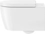 Duravit ME by Starck hangtoilet incl. toiletbril met HygieneFlush 37x57x35 5cm wit - Thumbnail 4
