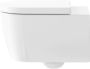 Duravit ME by Starck WC-zitting 45.8x37.4x4cm met softclose met quickrelease Kunststof wit Glanzend|Mat 0020092600 - Thumbnail 3