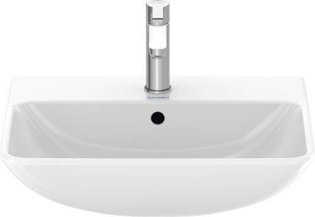 DURAVIT Me By Starck wastafel 55x44cm 1 kraangat glans wit