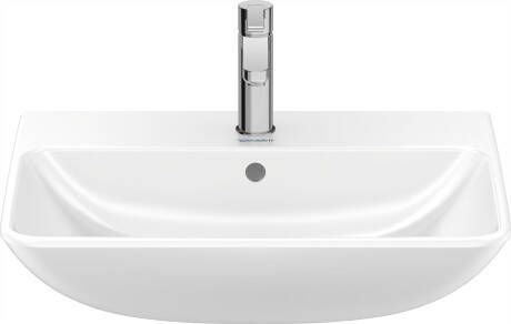 DURAVIT Me By Starck wastafel 60x46cm 1 kraangat glans wit