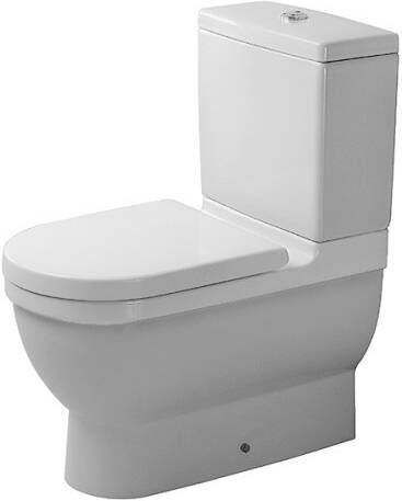 DURAVIT Starck 3 duoblok toilet back-to-wall zonder zitting reservoir wit
