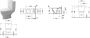 Duravit Philippe Starck 3 duoblokpot diepspoel PK zonder reservoir met Wondergliss wit 01260900001 - Thumbnail 4