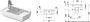 Duravit Philippe Starck 3 Fontein 50x26cm met kraangat rechts wit 0751500008 - Thumbnail 4
