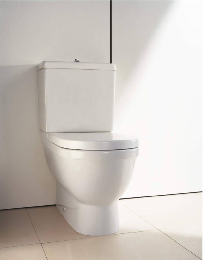 DURAVIT Starck 3 reservoir aansluiting achter-onder 6 3L wit Wondergliss