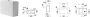 Duravit Philippe Starck 3 duoblokreservoir compleet BIG 47x21cm onder links en achter aansluiting 0928100005 - Thumbnail 3
