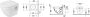 Duravit Philippe Starck 3 Compact wandcloset diepspoel met Wondergliss wit 22020900001 - Thumbnail 4
