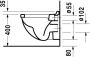 Duravit Starck 3 Wandcloset Compact Diepspoel 36.5x48x35.5 cm Keramiek Wit - Thumbnail 5