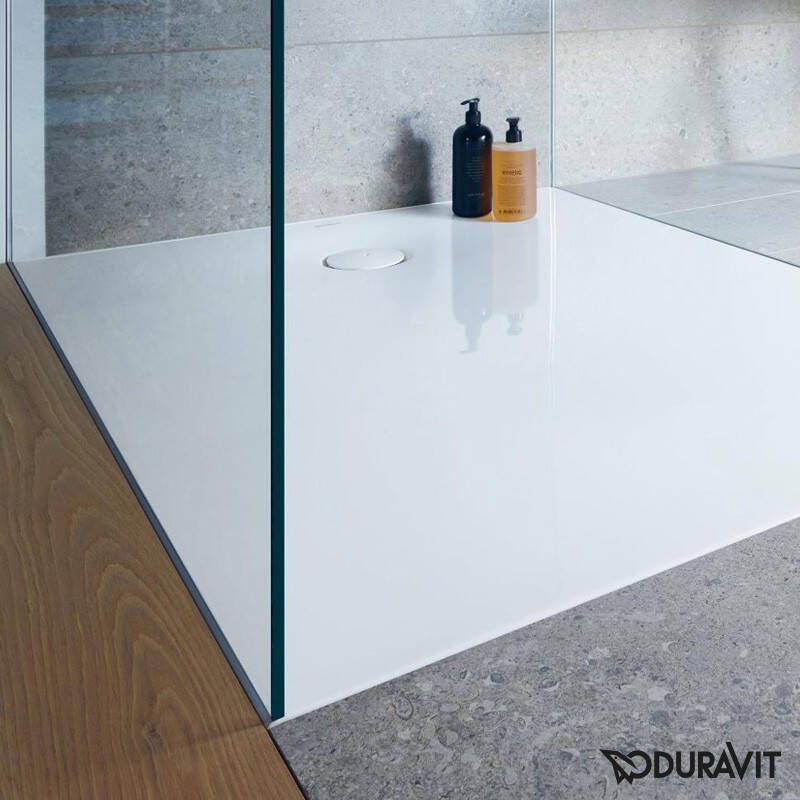 DURAVIT Tempano douchebak zonder antislip 120x80cm Wit