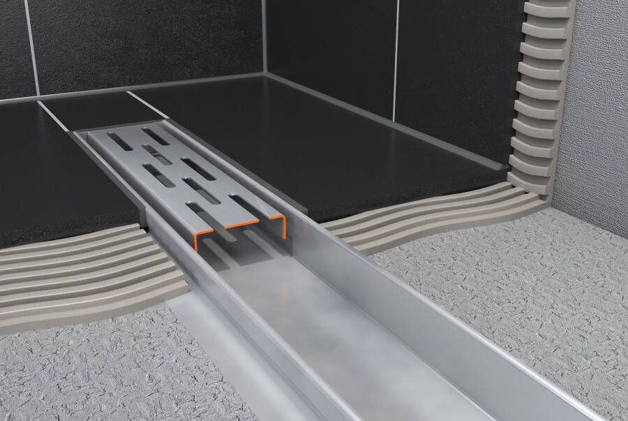 Easydrain Compact 30 douchegoot 100cm met flens