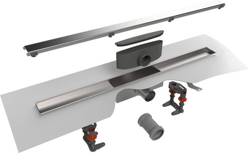 Easydrain Compact 50 FF Zero douchegoot 60cm