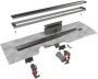 Easy Drain Modulo TAF low douchegoot 50x6.7cm met vloerflens Waterslot: 30mm- RVS geborsteld edm1taflt500-30 - Thumbnail 5