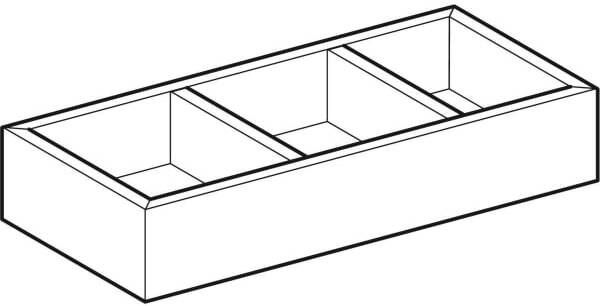 Geberit lade-indeler H-onderverdeling voor bovenlade