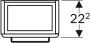 Geberit Renova Compact fonteinkast 1 deur 34.8x60.4x25.2cm links rechts lichtgrijs 862041000 - Thumbnail 3
