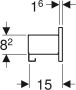 Geberit Smyle Planchet 45Cm Lava 500.362.JK.1 - Thumbnail 4