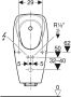 Geberit Tamina urinoir met geintegreerde sturing batterijvoeding 116143001 - Thumbnail 3