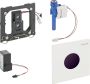 Geberit Type 01 urinoir bedieningsplaat easy-to-clean elektronisch netvoeding mat-chroom - Thumbnail 3