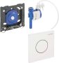 Geberit Type 01 urinoir bedieningsplaat pneumatisch easy-to-clean mat chroom - Thumbnail 2