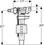 Geberit Unifill universele vlotterkraan voor keramische spoelreservoirs zijdelingse aansluiting G3 8 6 stuks 240704001 - Thumbnail 3