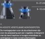 Geberit Universeel set steunpoten voor douchevloer 12 stuks laag (6-12cm)) - Thumbnail 2