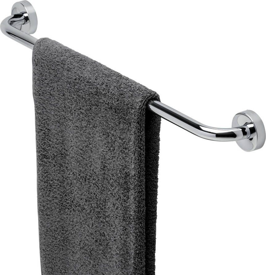 Geesa Luna wand handdoekrek 60 cm buis 2cm dik chroom