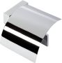 Geesa Modern Art Toiletaccessoireset Toiletborstel met houder Toiletrolhouder met klep Handdoekhaak Chroom 91350002115 - Thumbnail 4