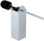 Geesa Modern Art Toiletborstel met houder Chroom (zwarte borstelkop) 91351006 - Thumbnail 2