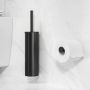 Geesa Nemox Toiletborstel vrijstaand zwarte borstelkop chroom 91651166 - Thumbnail 4