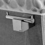 GEESA Nexx handdoekhaak met 2 haken messing verchroomd hxdxl 50x60x100mm kleur chroom - Thumbnail 4