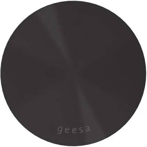Geesa Opal handdoekhaak groot geborsteld metaal zwart