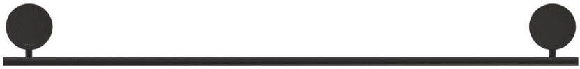 Geesa Opal handdoekrek 60cm zwart