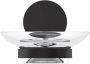 Geesa Opal zeephouder 11 x 13 3 x 7 8 cm zwart - Thumbnail 2